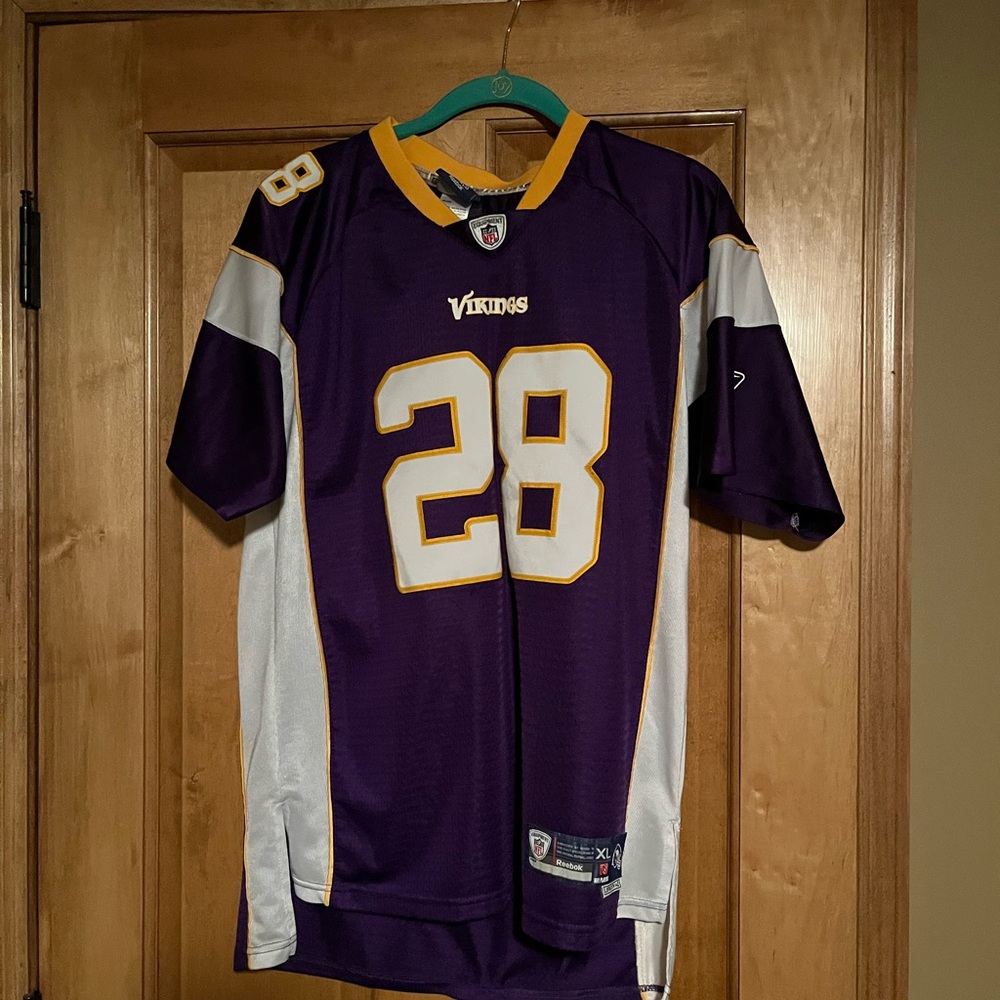 Boys Reebok Purple and Gold Minnesota Vikings Jersey